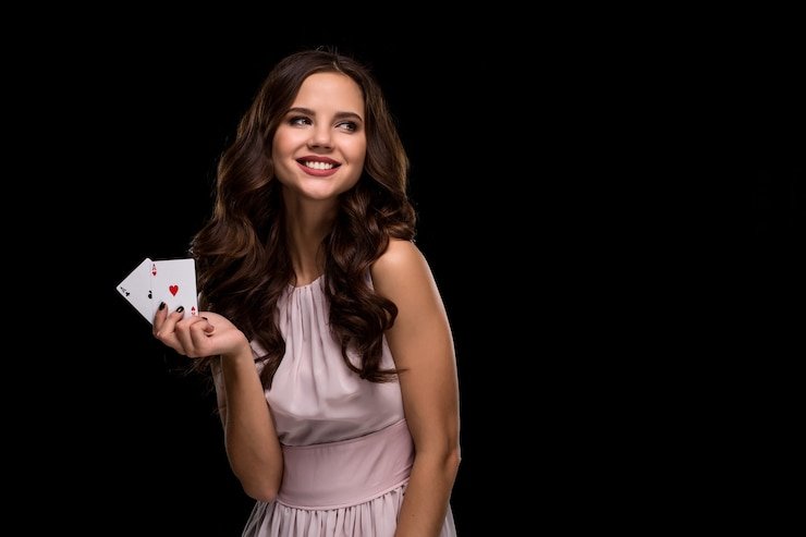 Antarmuka betting pada meja Baccarat